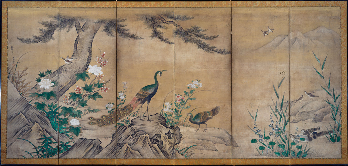 Birds and Flowers — Kano Mitsunobu