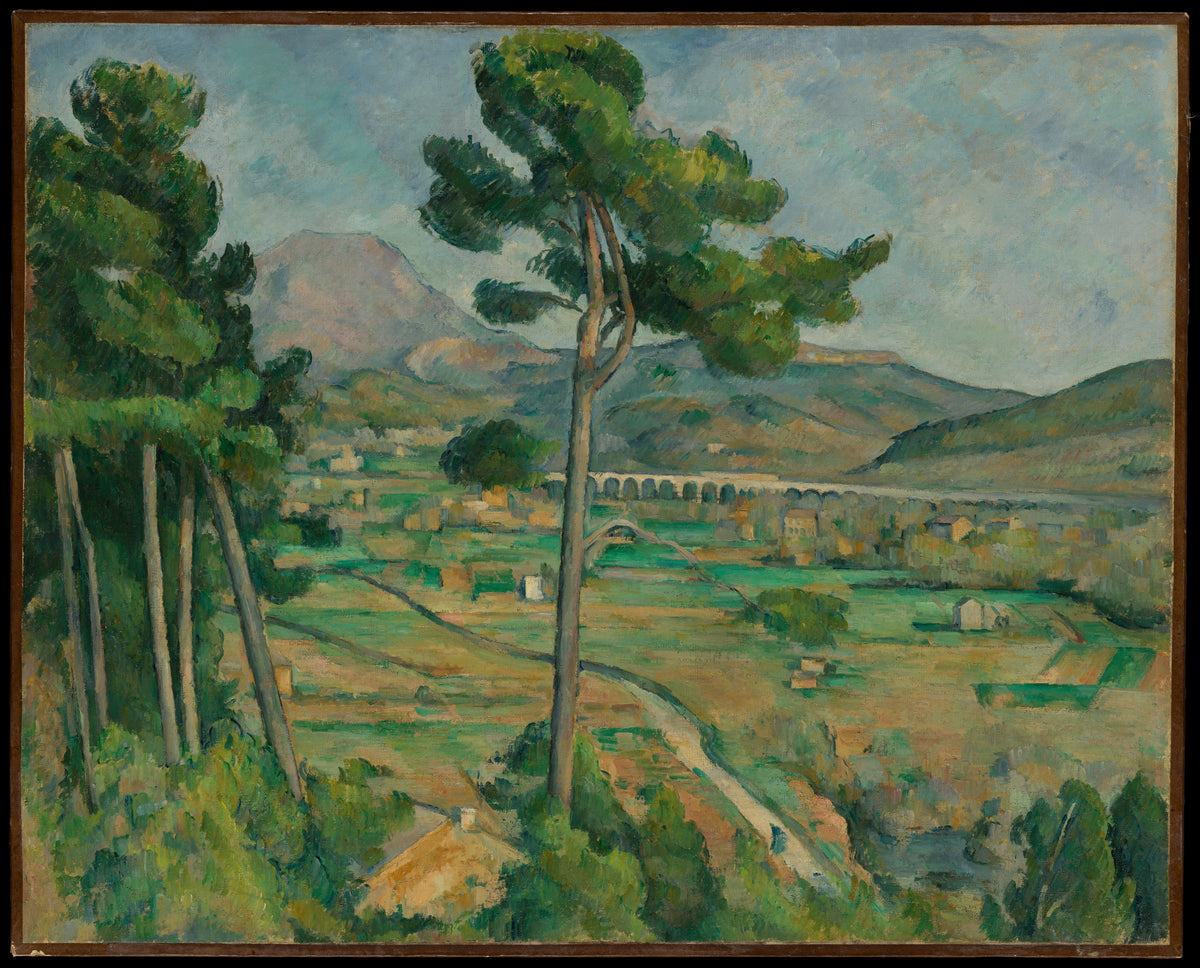 Mont Sainte-Victoire and the Viaduct of the Arc River Valley — Paul Cézanne