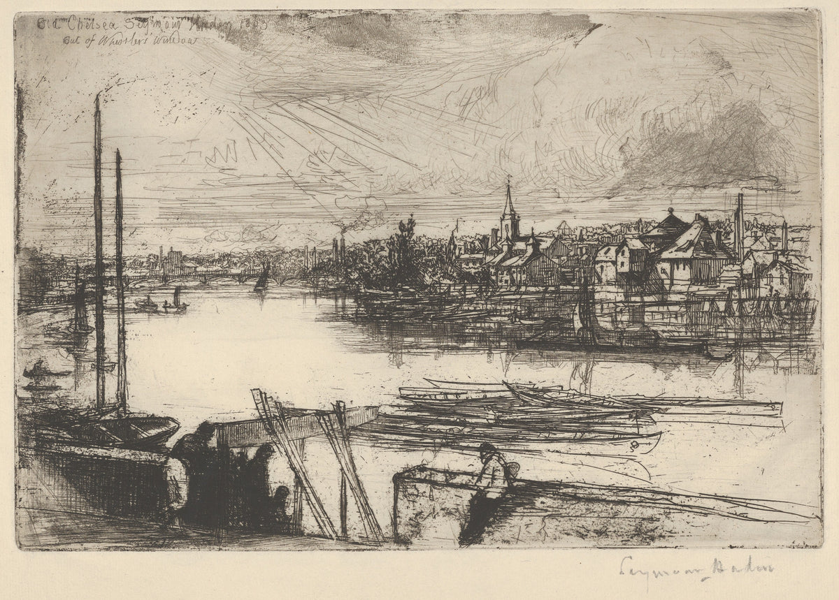 Battersea Reach — Sir Francis Seymour Haden