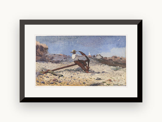 Băiat cu ancoră — Winslow Homer