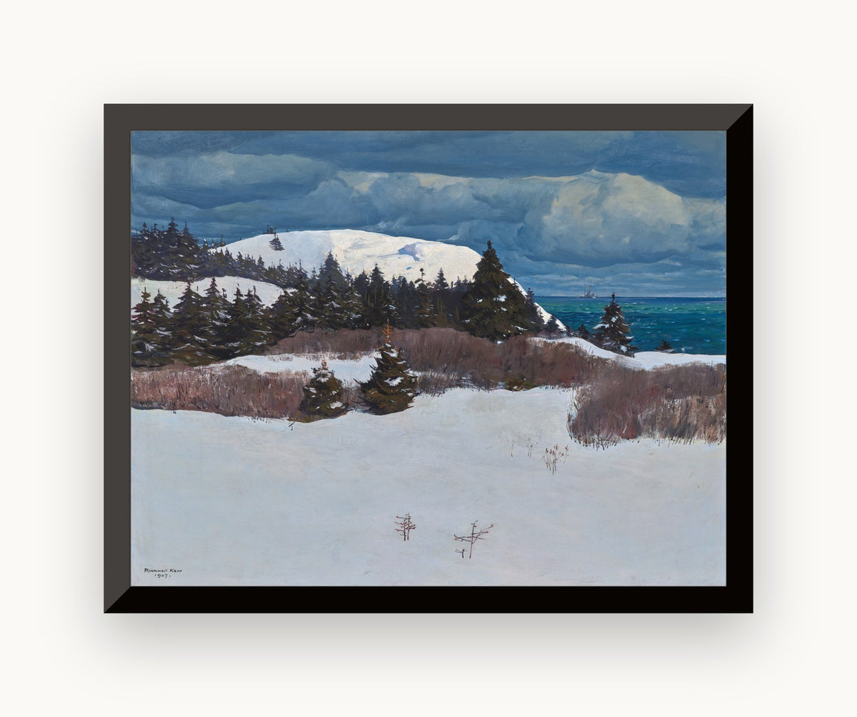 Coasta Maine — Rockwell Kent