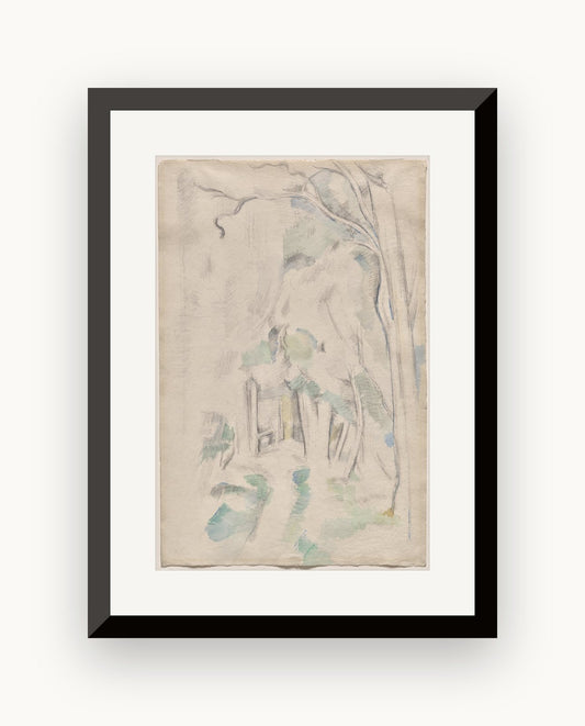 Potecă în pădure — Paul Cézanne
