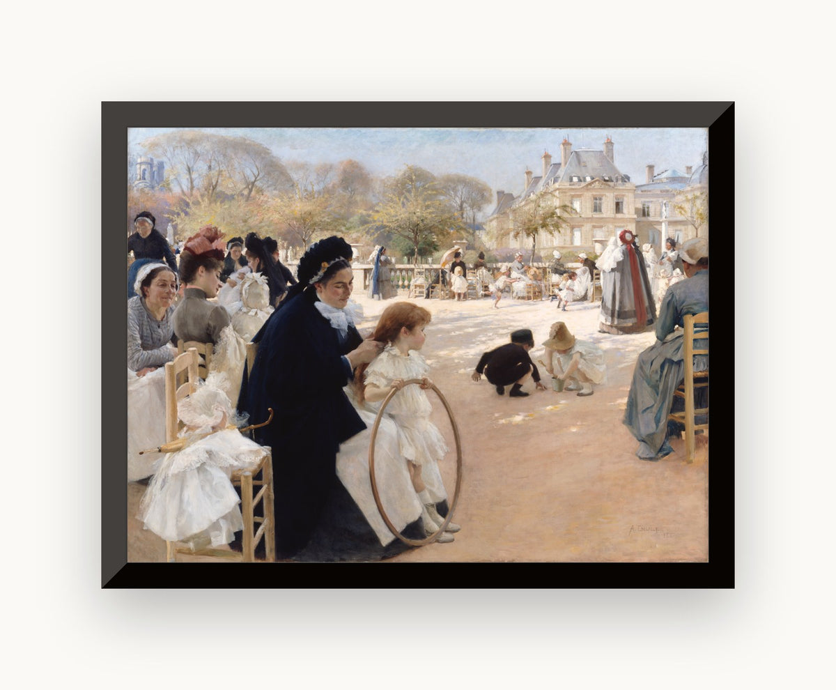 Grădinile Luxembourg, Paris — Albert Edelfelt