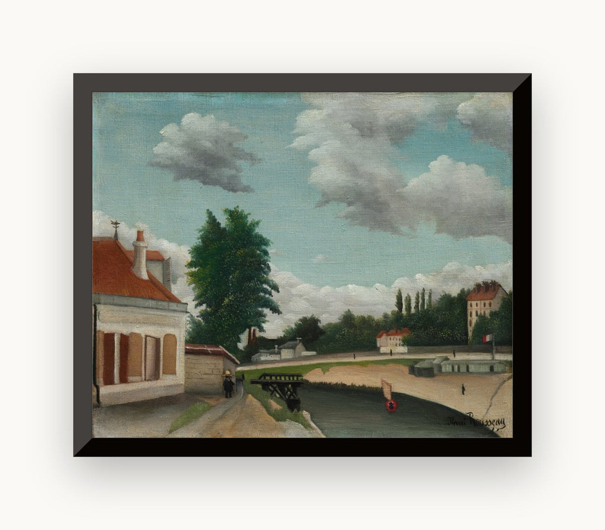Împrejurimile Parisului — Henri Rousseau