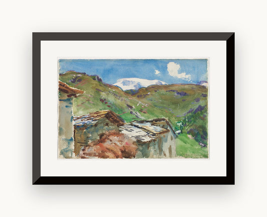 În Tirolul austriac — John Singer Sargent