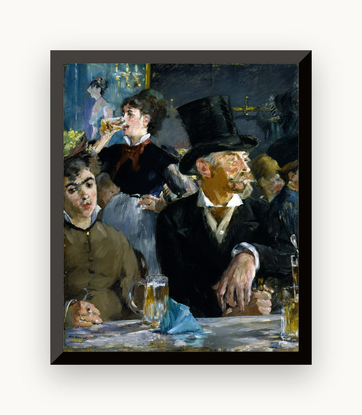 La cafenea — Édouard Manet