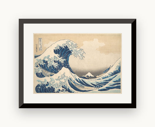 Marele Val de la Kanagawa — Katsushika Hokusai, cca. 1831