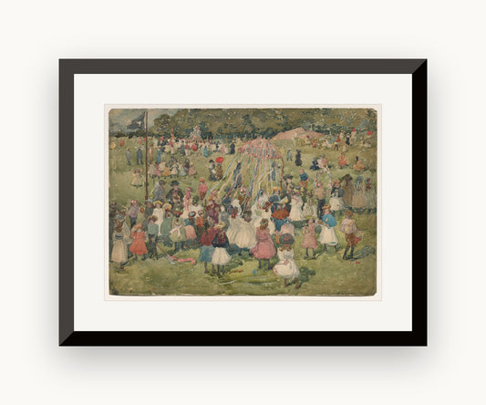 1 Mai în Central Park — Maurice Prendergast
