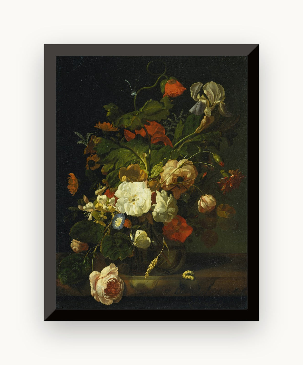 Natură statică cu buchet de flori — Rachel Ruysch
