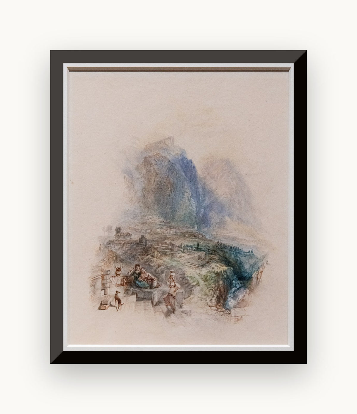 Parnasul și izvorul Castaliei — J. M. W. Turner