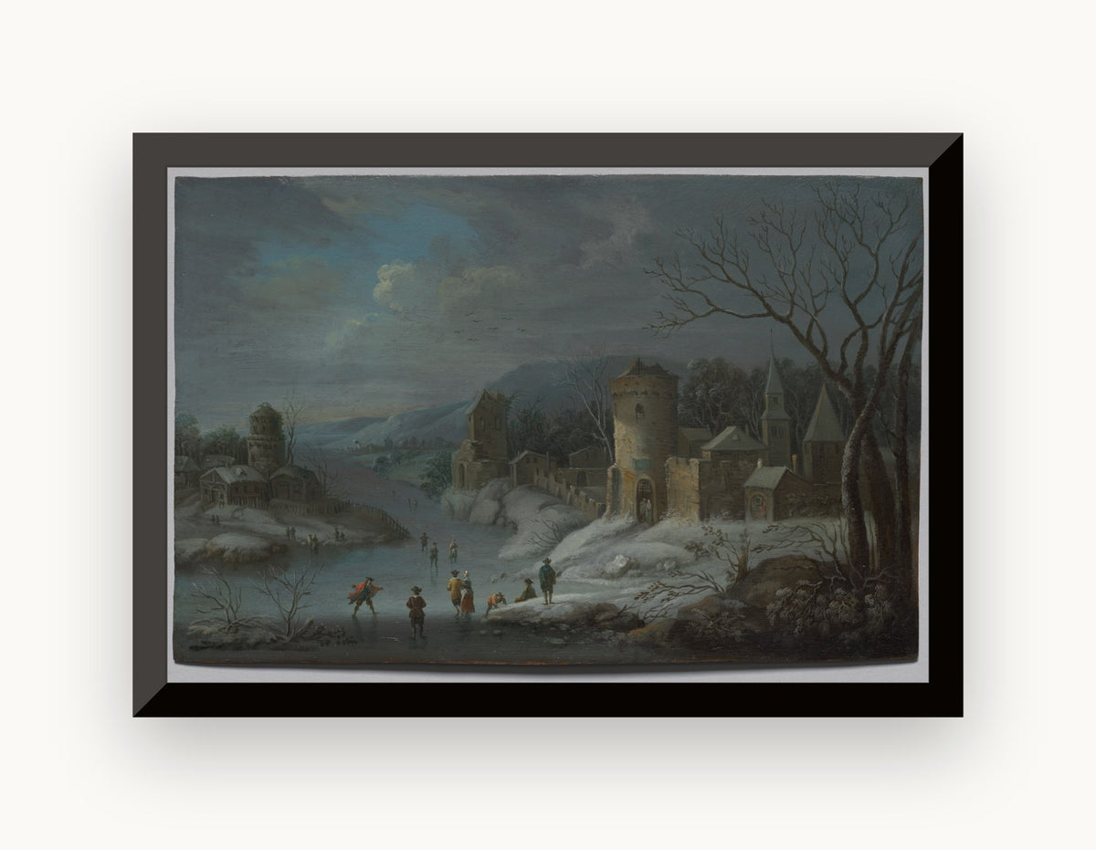 Peisaj de iarnă — Jan Griffier