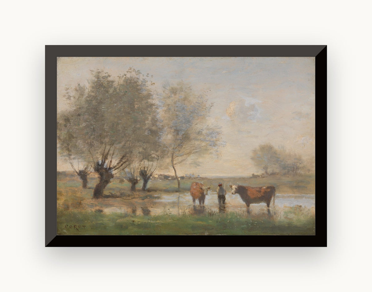Peisaj de mlaștină — Jean-Baptiste Camille Corot
