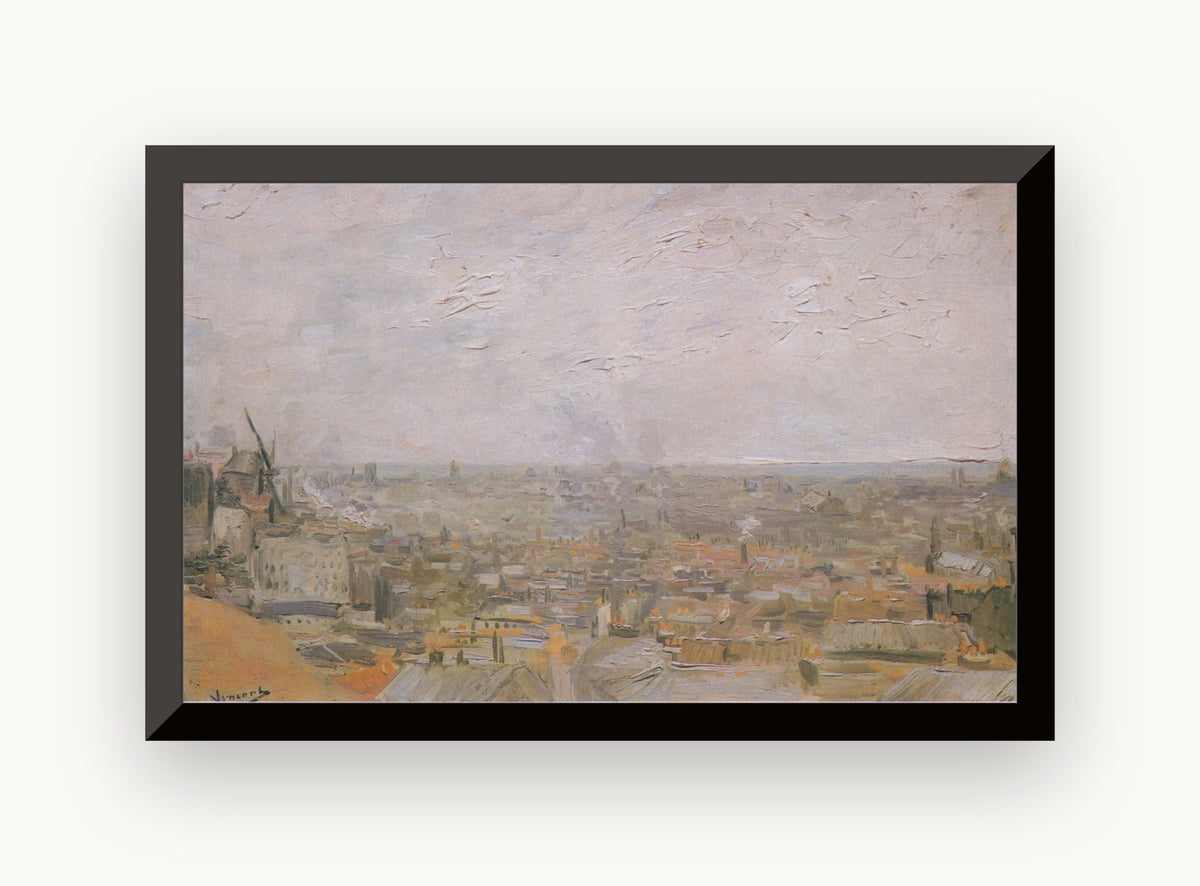 Priveliște asupra Parisului de pe Montmartre — Vincent van Gogh