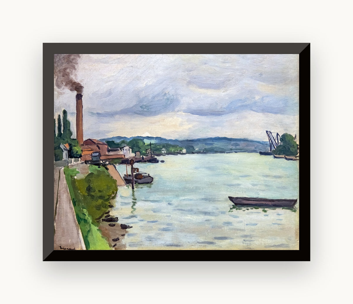 Sena (împrejurimile Rouenului) — Albert Marquet