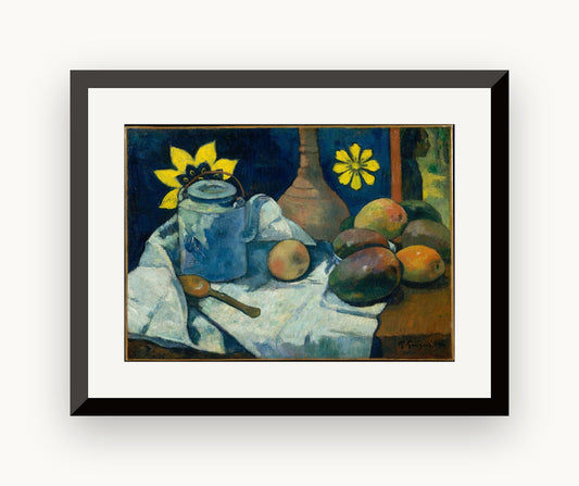Natură moartă cu ceainic și fructe — Paul Gauguin
