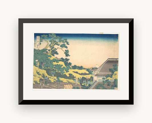Surugadai în Edo — Katsushika Hokusai, cca. 1831