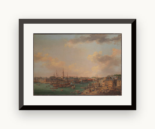 Portul exterior din Brest — Henri-Joseph van Blarenberghe