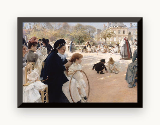 Grădinile Luxembourg, Paris — Albert Edelfelt