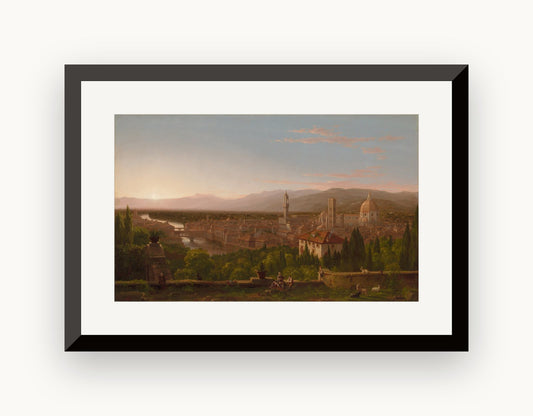 Vedere din Florența — Thomas Cole