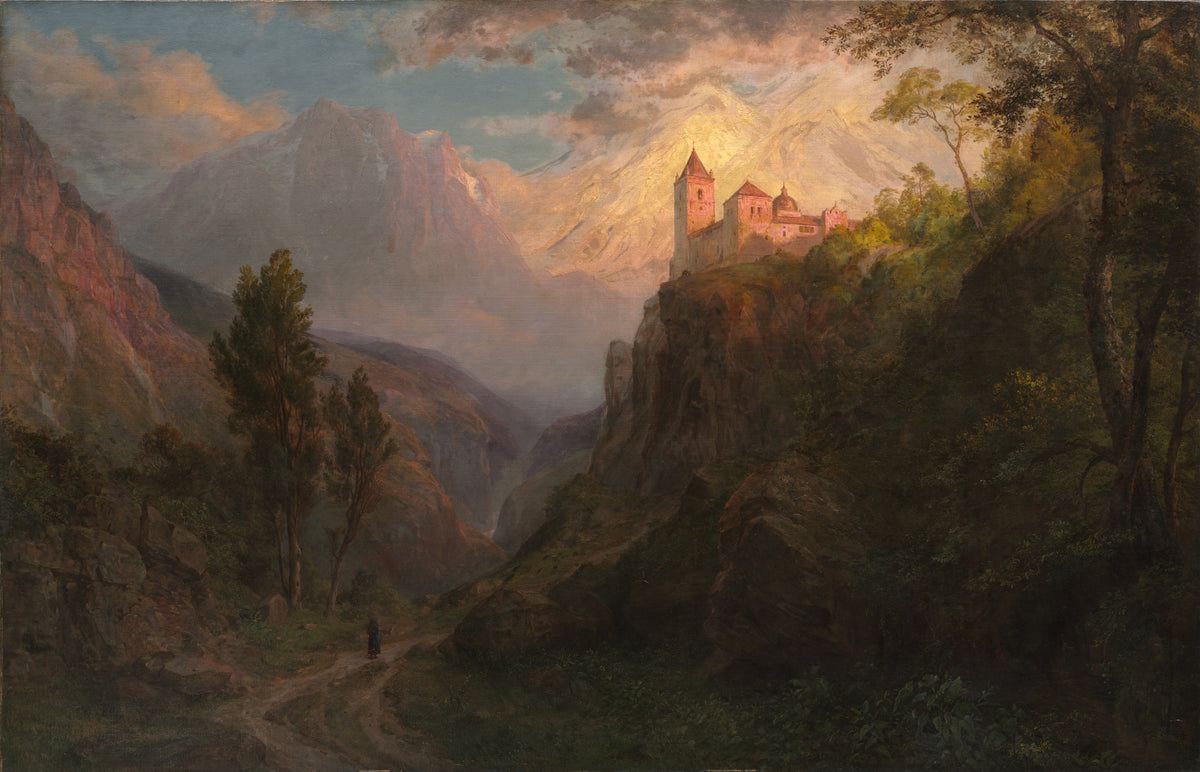 Mănăstirea San Pedro (Maica Domnului a Zăpezilor) — Frederic Edwin Church
