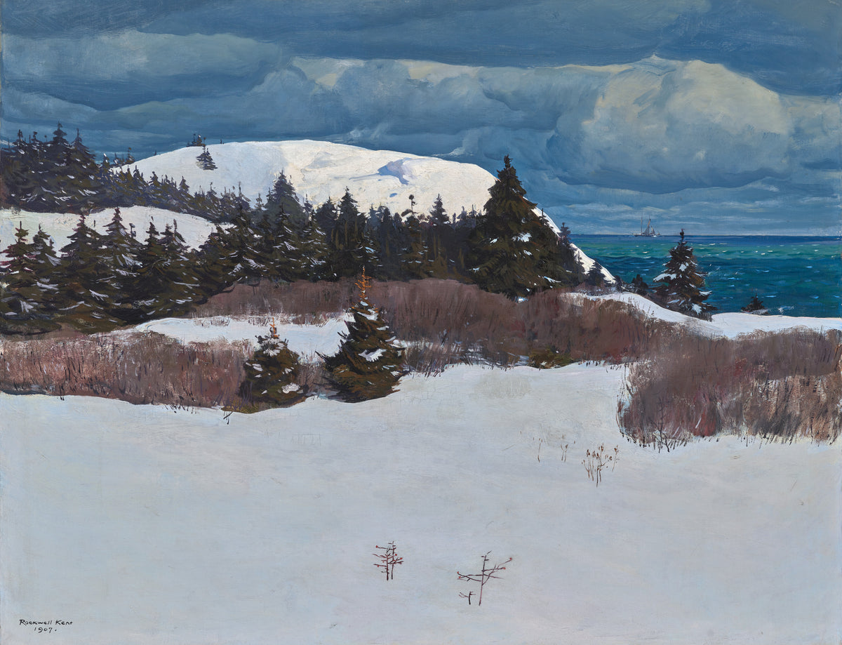 Coasta Maine — Rockwell Kent