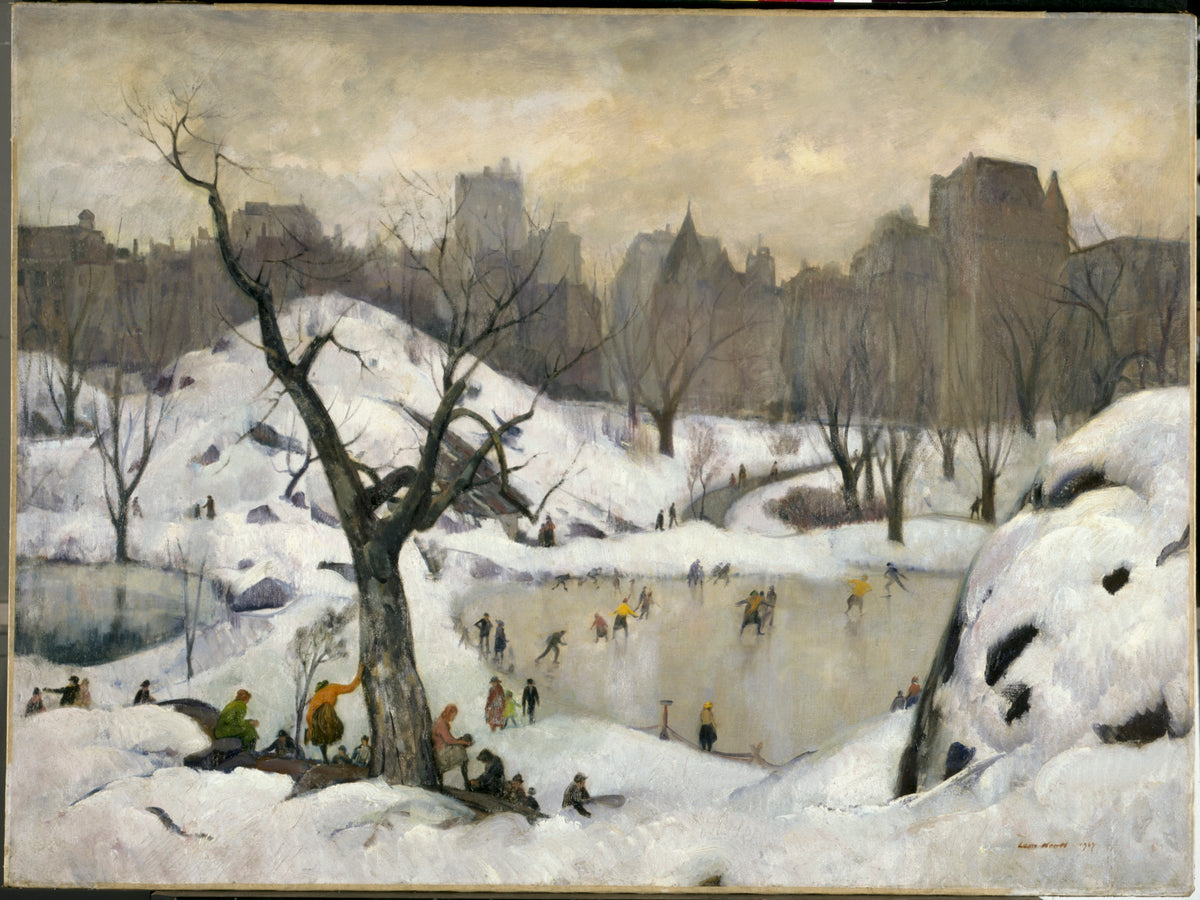 Parcul, iarna — Leon Kroll