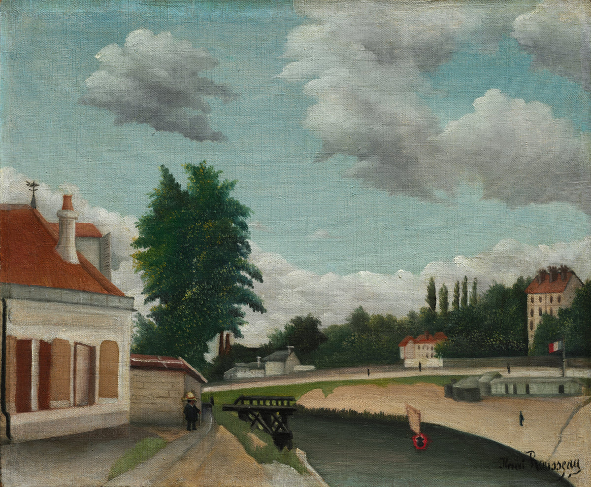 Împrejurimile Parisului — Henri Rousseau