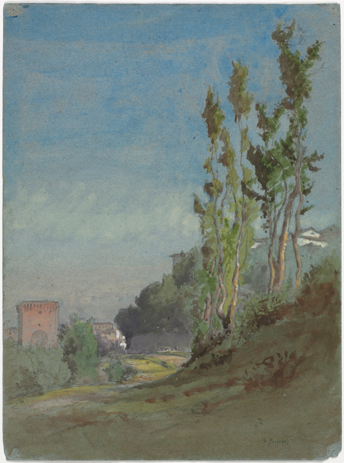 Albano, Italy — George Inness