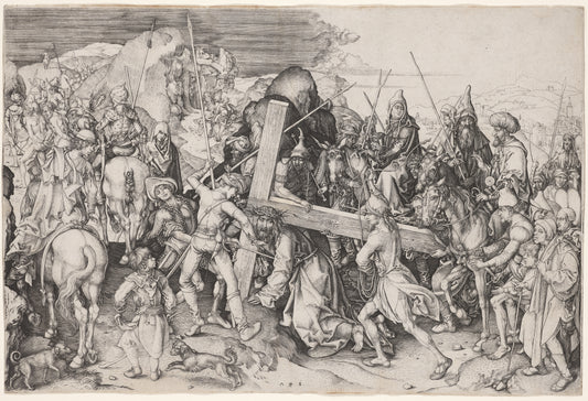 Christ Carrying the Cross — Martin Schongauer
