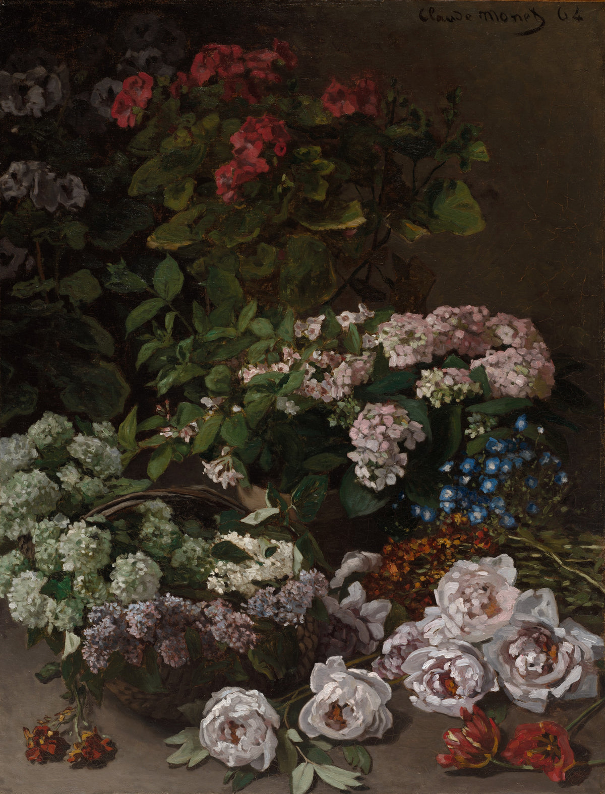Spring Flowers — Claude Monet