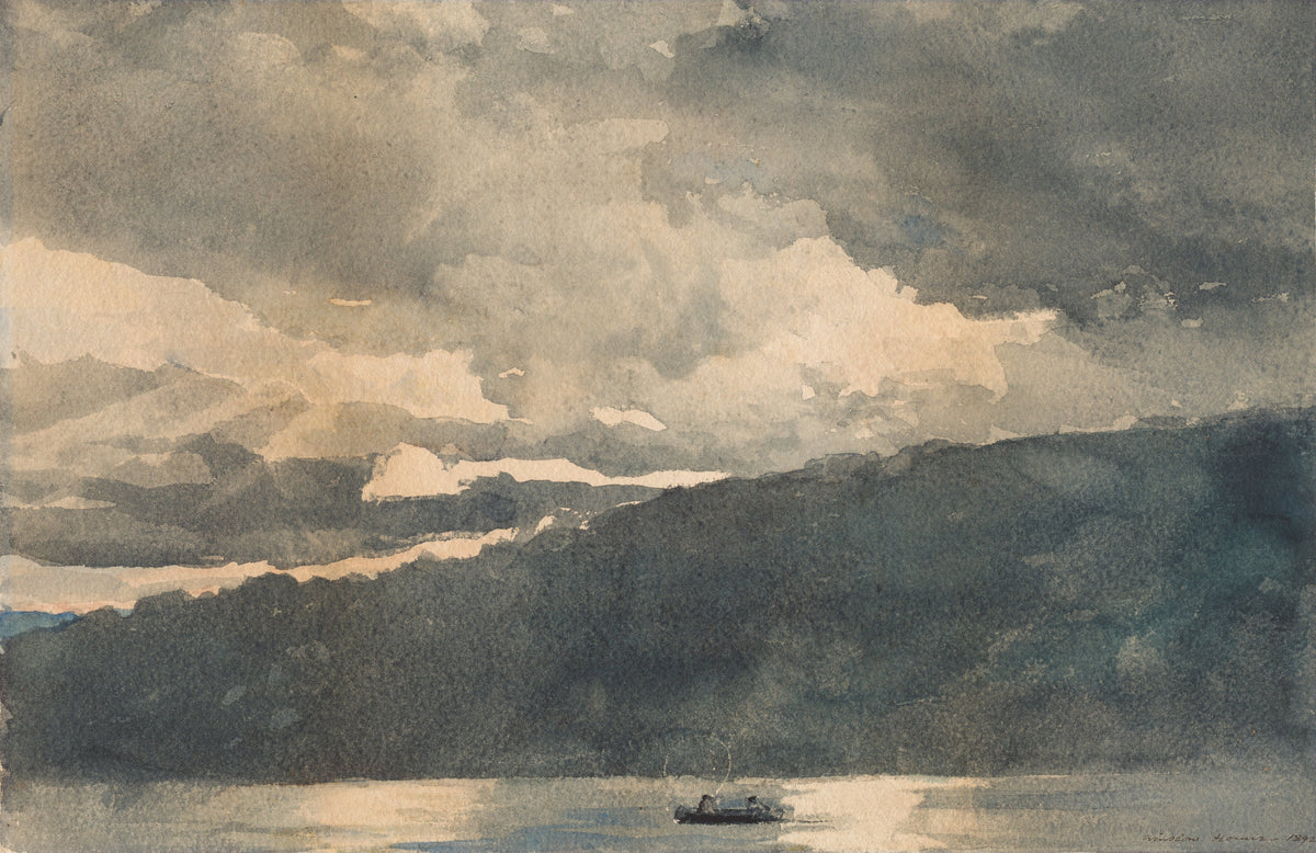 Mink Lake, Adirondacks — Winslow Homer
