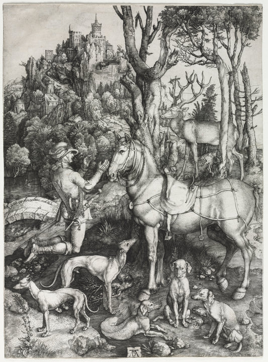 Saint Eustace — Albrecht Dürer
