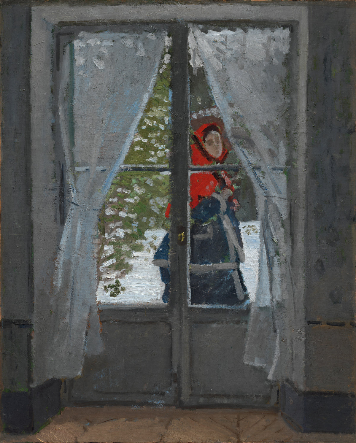 Basmaua roșie — Claude Monet