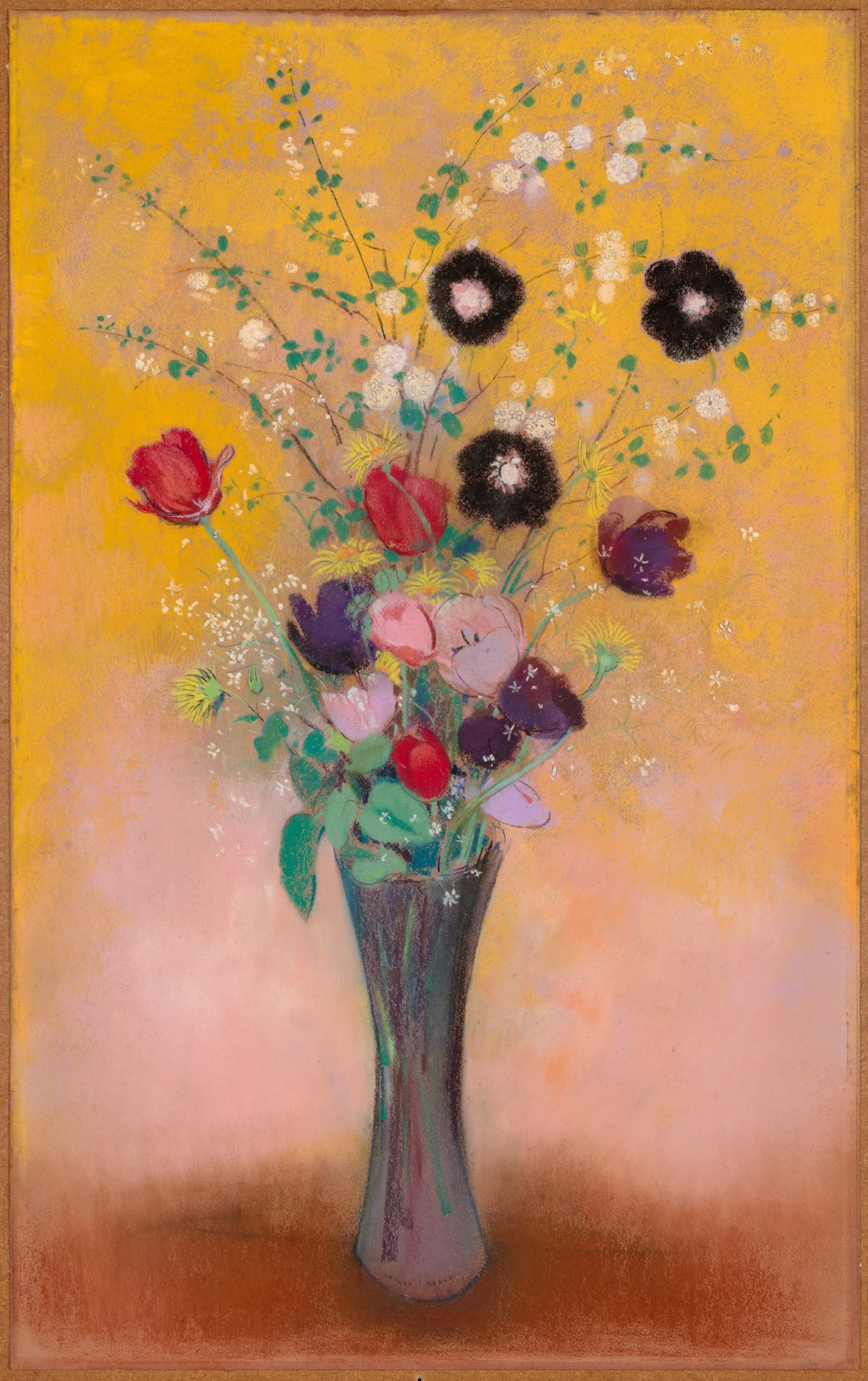 Vase of Flowers — Odilon Redon