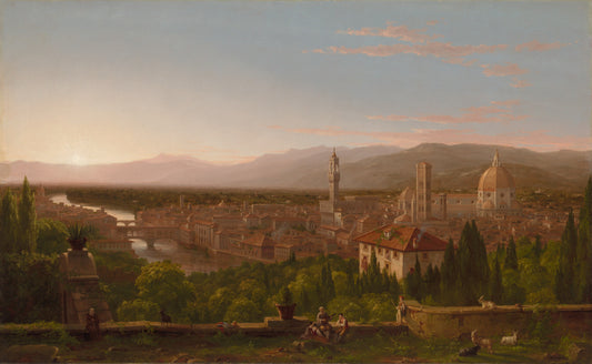 View of Florence — Thomas Cole