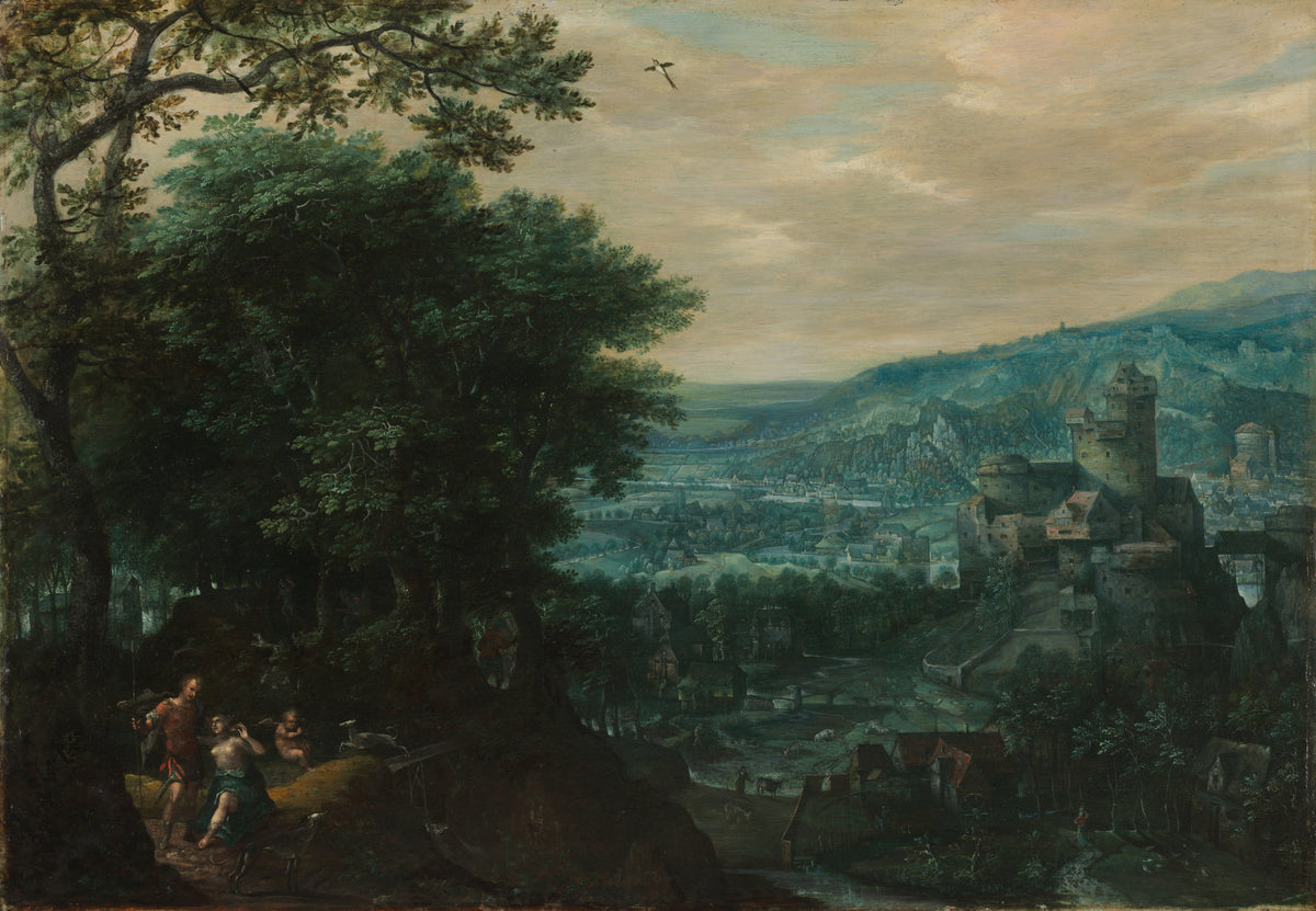 Landscape with Venus and Adonis — Gillis van Coninxloo