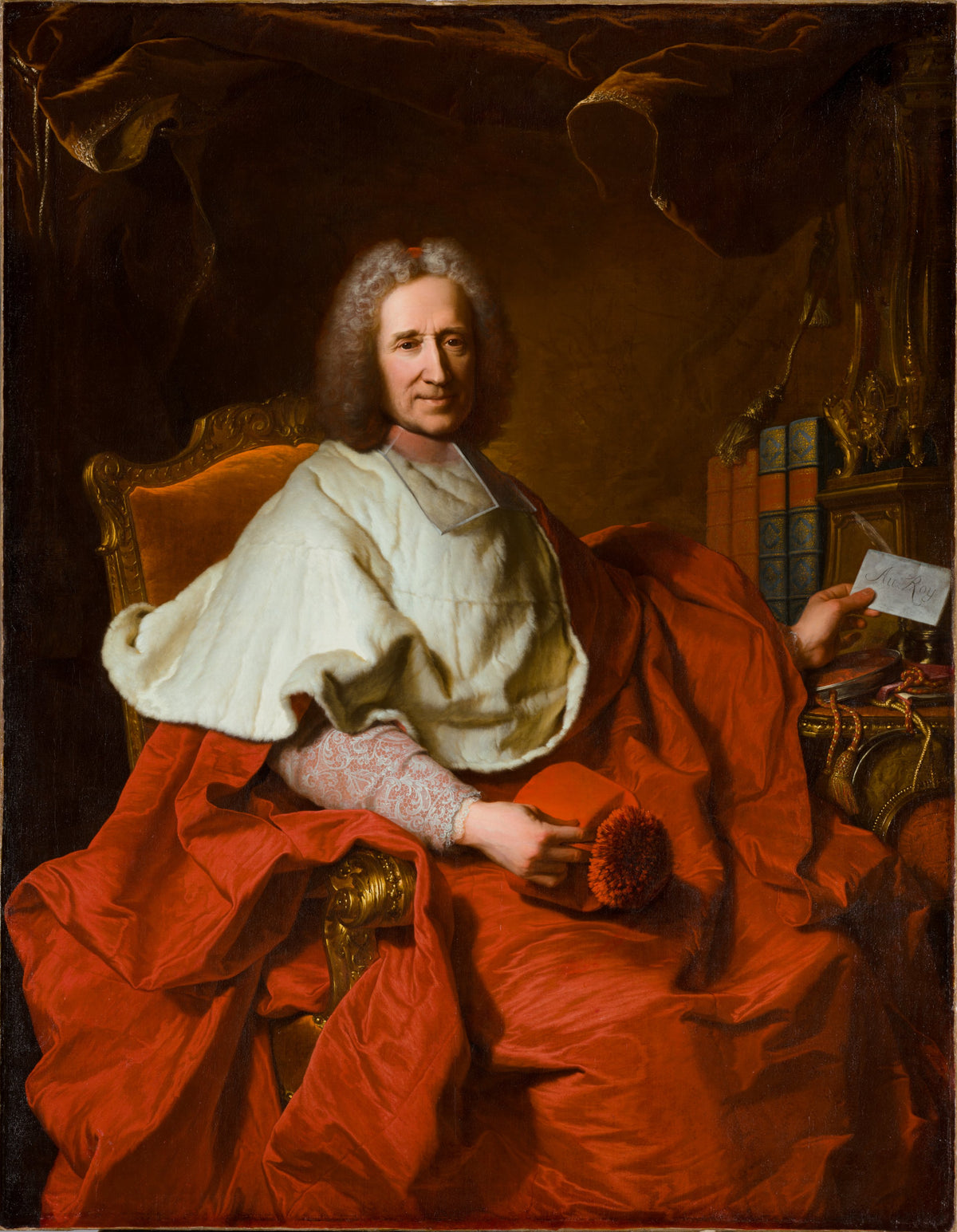 Portrait of Cardinal Guillaume Dubois — Hyacinthe Rigaud