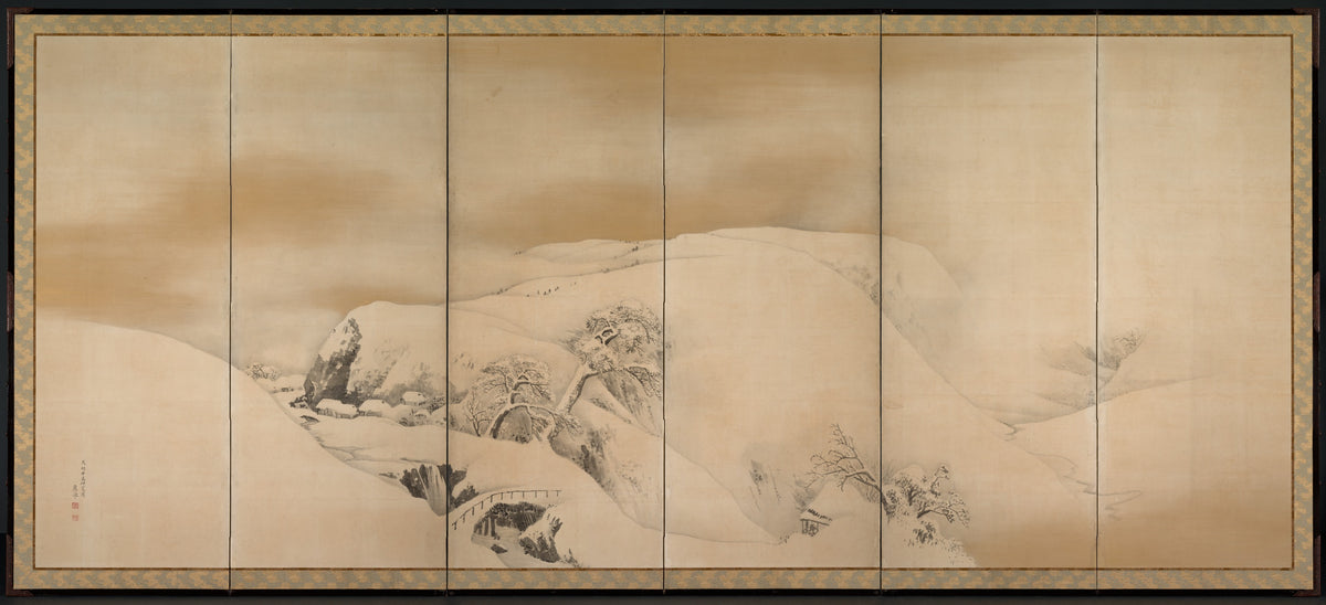 Zi de iarnă — Maruyama Ōkyo