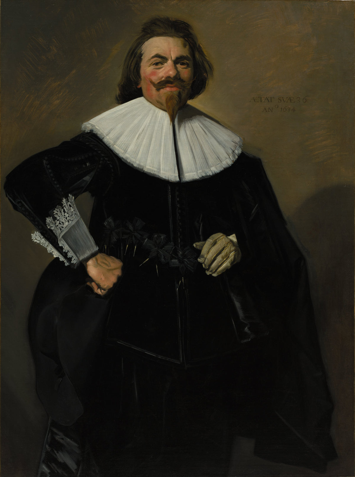 Portrait of Tieleman Roosterman — Frans Hals
