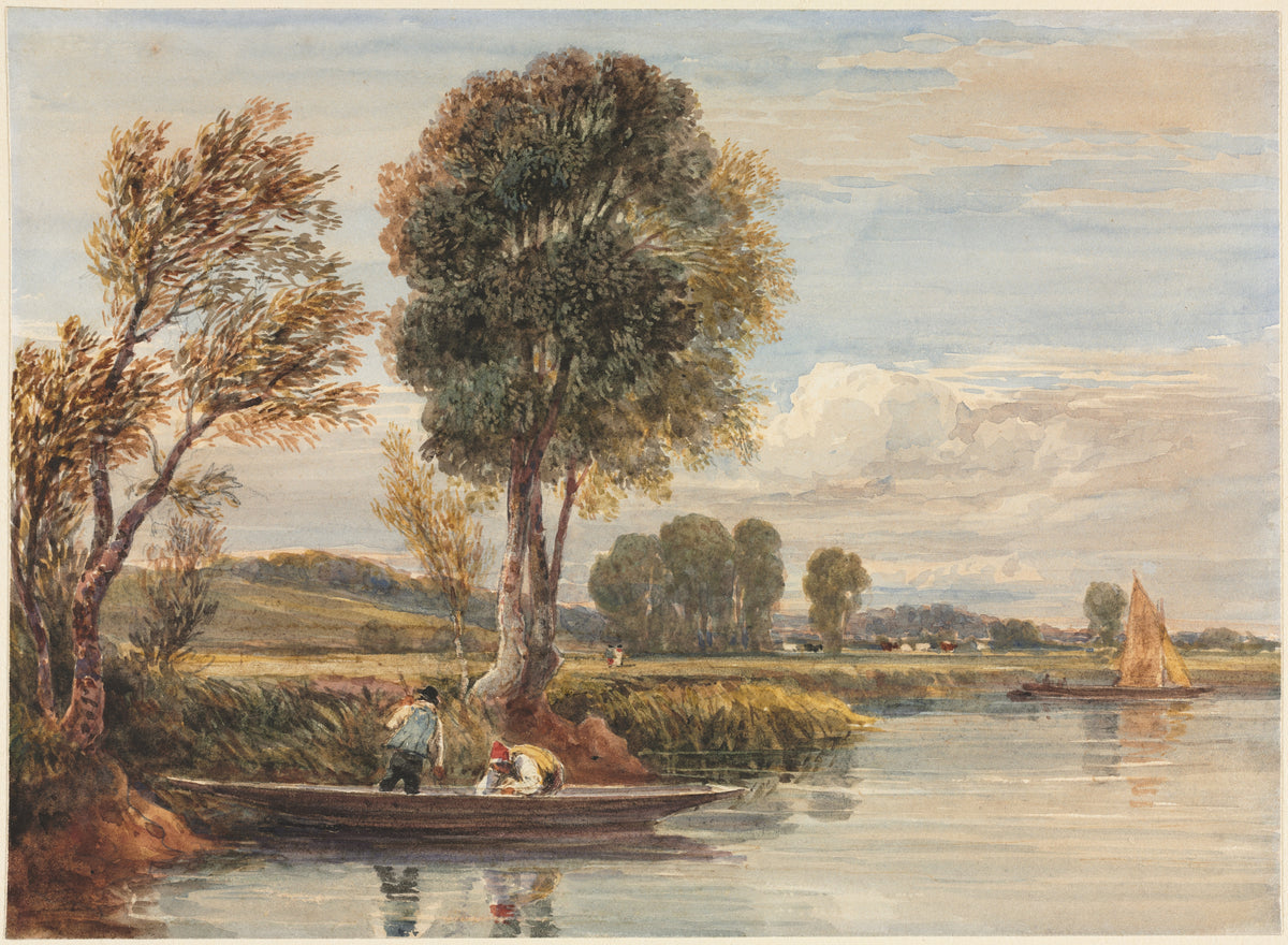 On the Thames — David Cox
