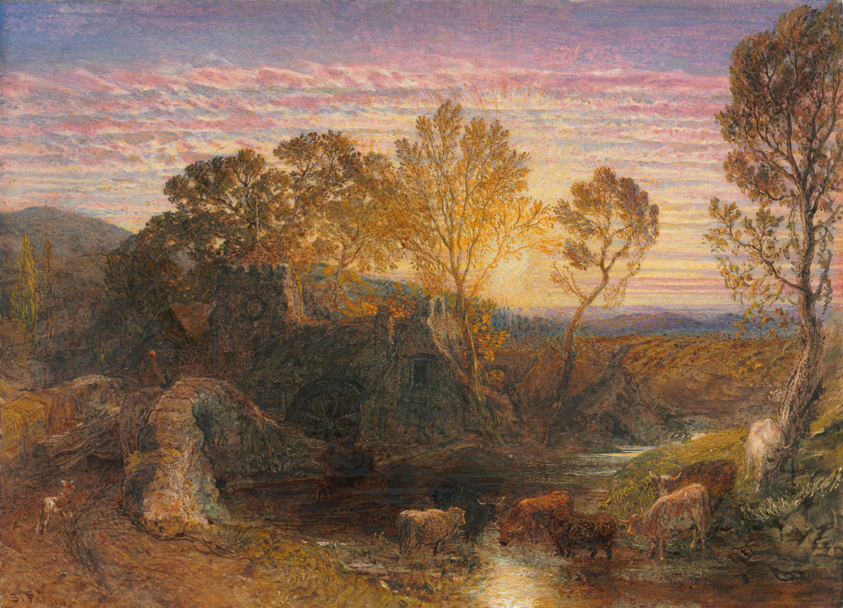 The Golden Hour — Samuel Palmer