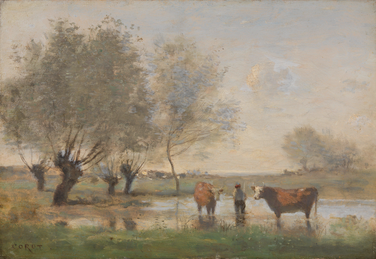 Peisaj de mlaștină — Jean-Baptiste Camille Corot