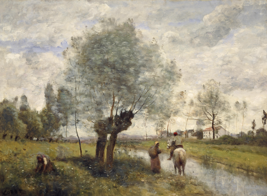 Peisaj la Coubron — Jean-Baptiste Camille Corot