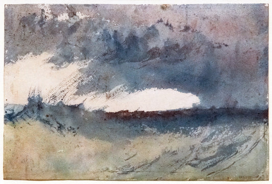 Mare agitată la Brighton — J. M. W. Turner