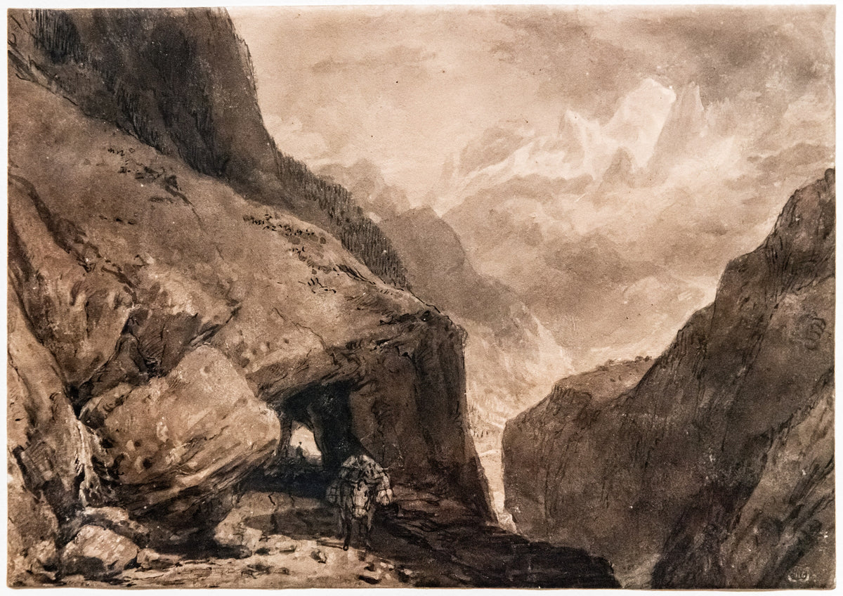 Pasul Sfântul Gothard — J. M. W. Turner