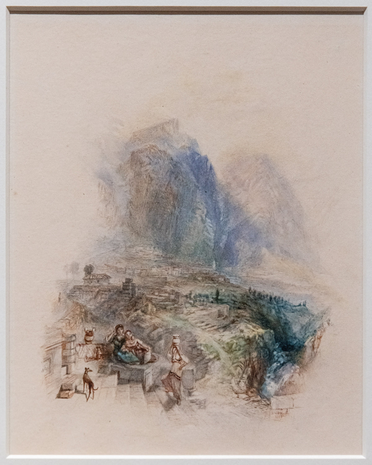 Parnasul și izvorul Castaliei — J. M. W. Turner