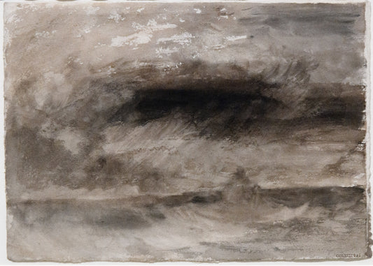 Furtună pe mare — J. M. W. Turner