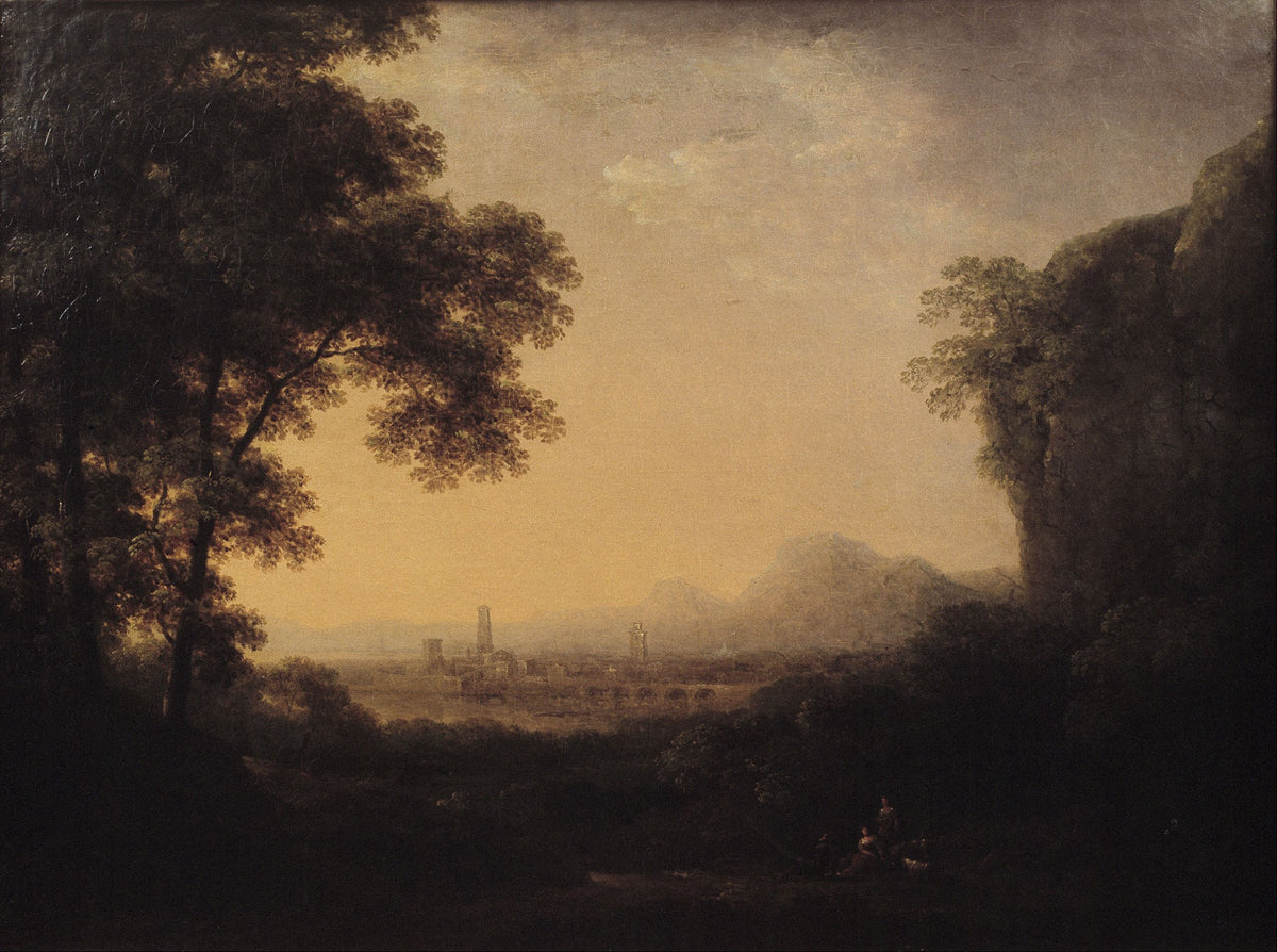 Peisaj romantic — Carl Johan Fahlcrantz