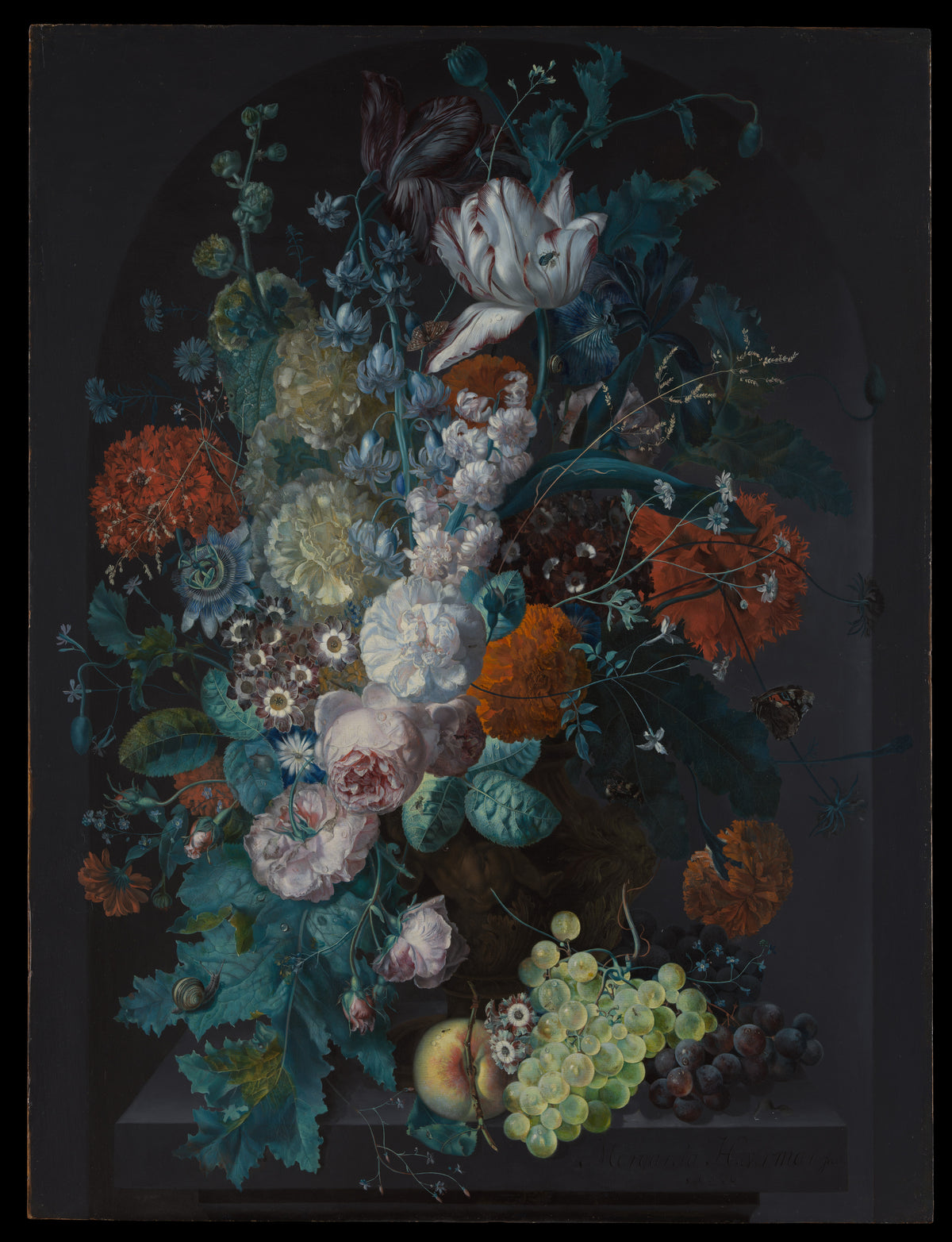 A Vase of Flowers — Margareta Haverman