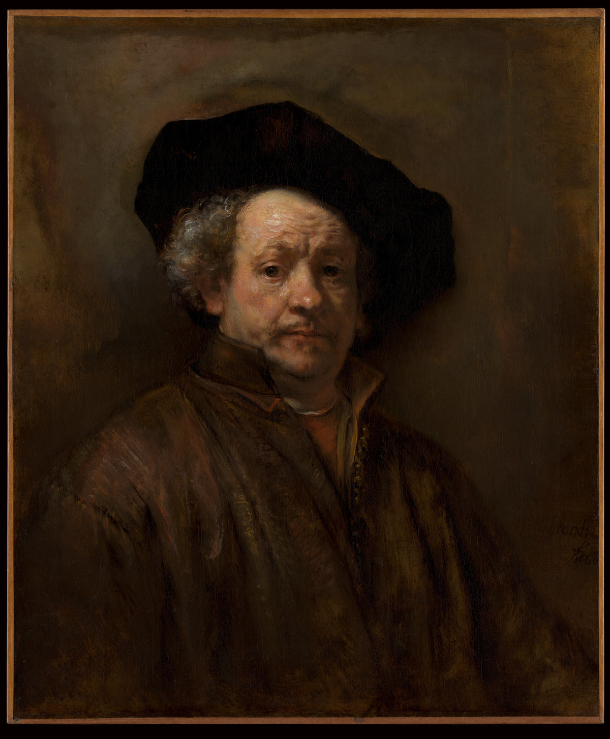 Self-Portrait — Rembrandt (Rembrandt van Rijn)